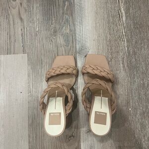 Dolce Vita Tan Braided Sandals